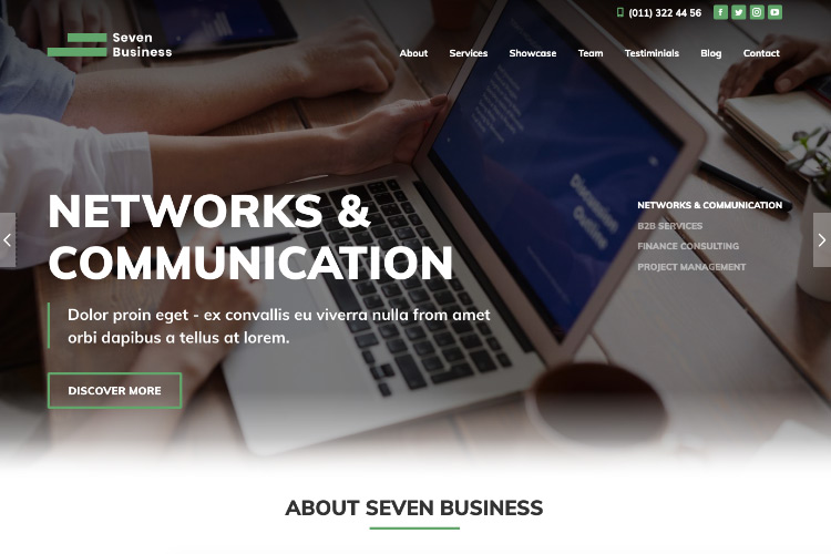 elementor-business-one-page